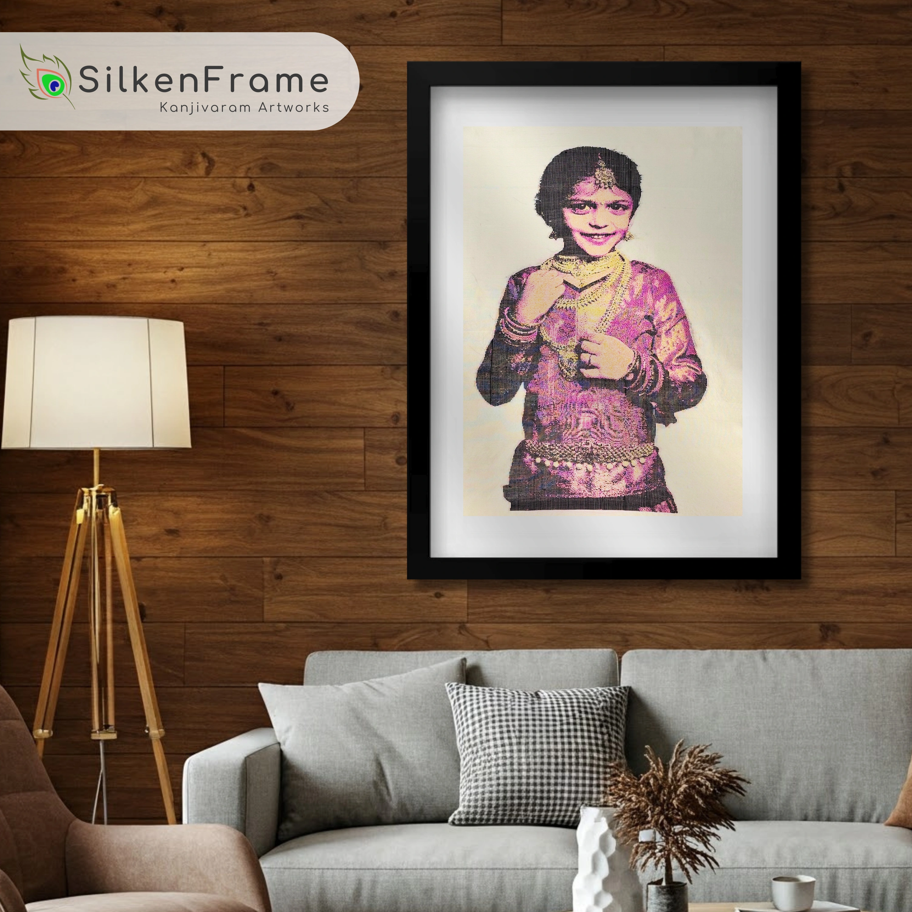 customized silk art design