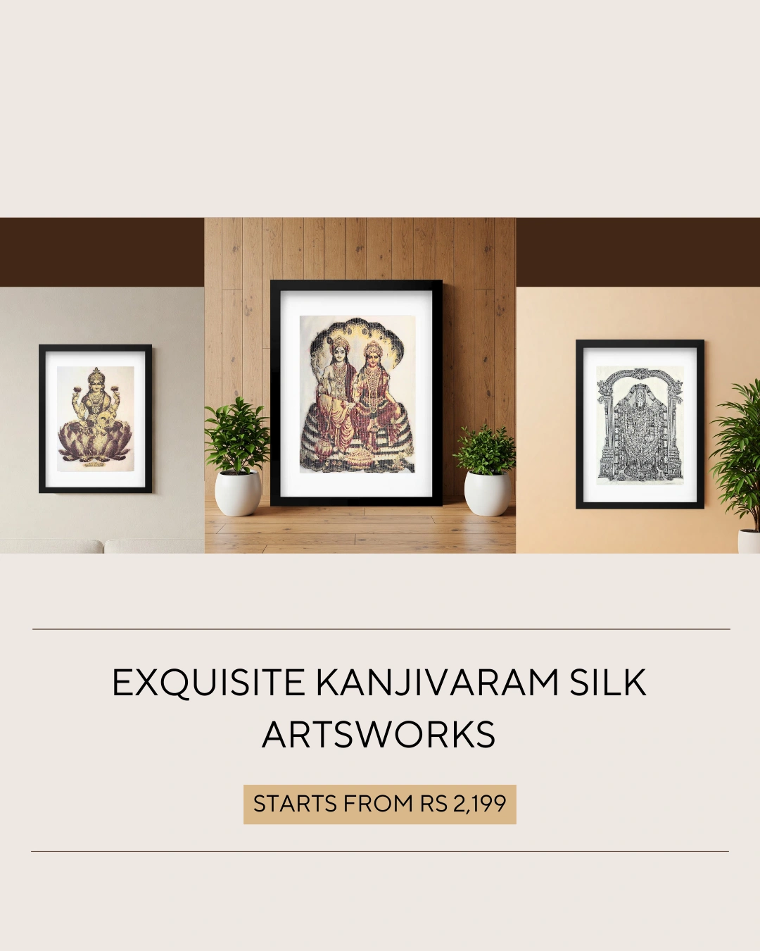 Kanjivaram Silk Artworks Collections