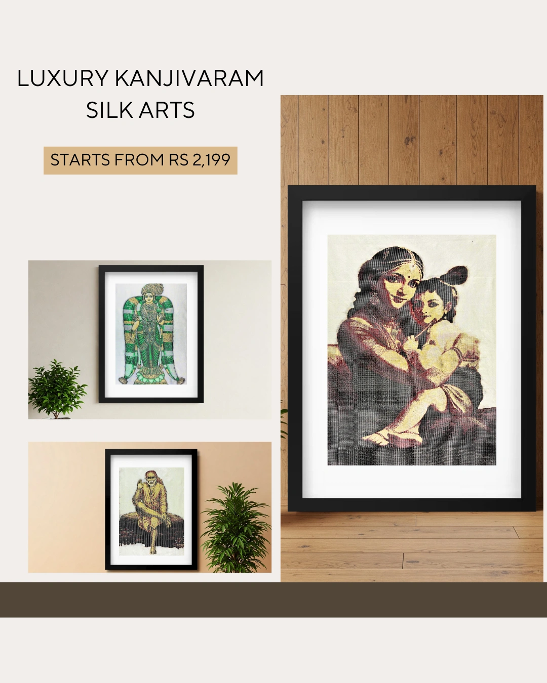 Luxury Kanjivaram Silk Arts