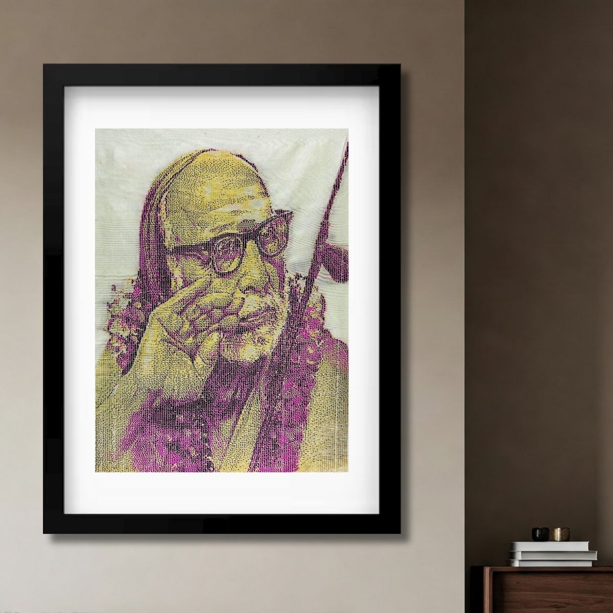 Kanchi Maha Periyava | Pure Kanjivaram Silk Art | Handloom