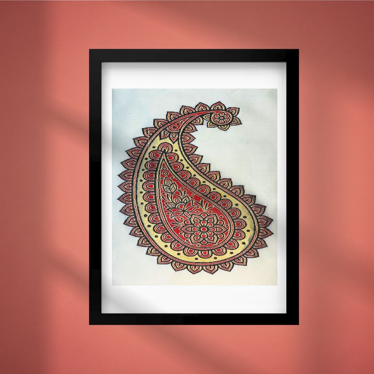 Kanjivaram Paisley Bloom | Pure Kanjivaram Silk Art | Handloom