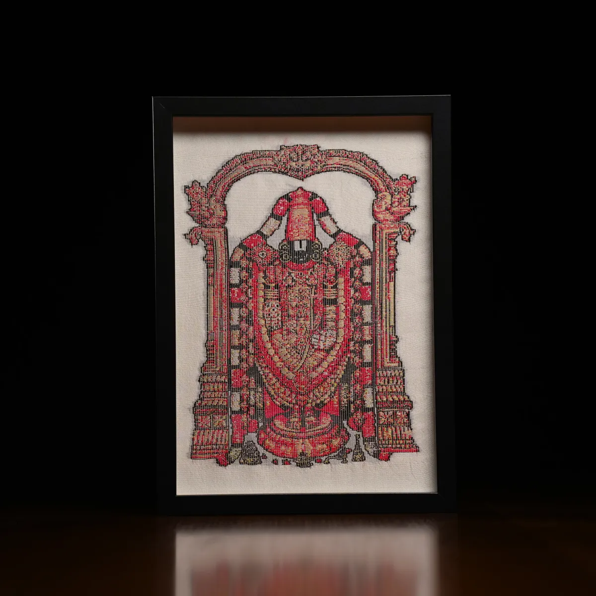 lord-venkateswara-pure-essentials-series-kanjivaram-silk-artwork.webp