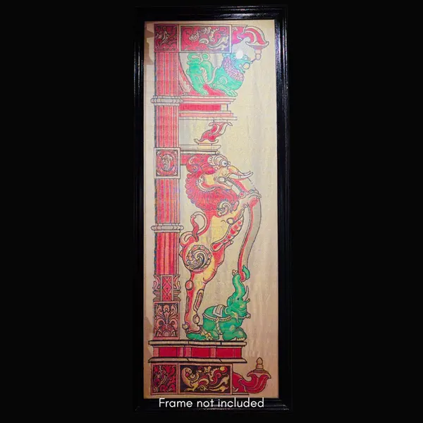 Yaali | Pure Kanjivaram Silk Art | Handloom | Masterpiece Series